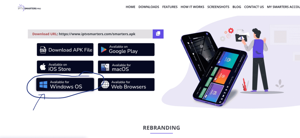 Laden Sie die neue Version von IPTV Smarters Pro herunter.