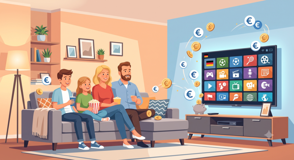 Günstiges IPTV Abonnement für die ganze Familie in Deutschland – Ab 4,67€ pro Monat bei ProIPTVStream